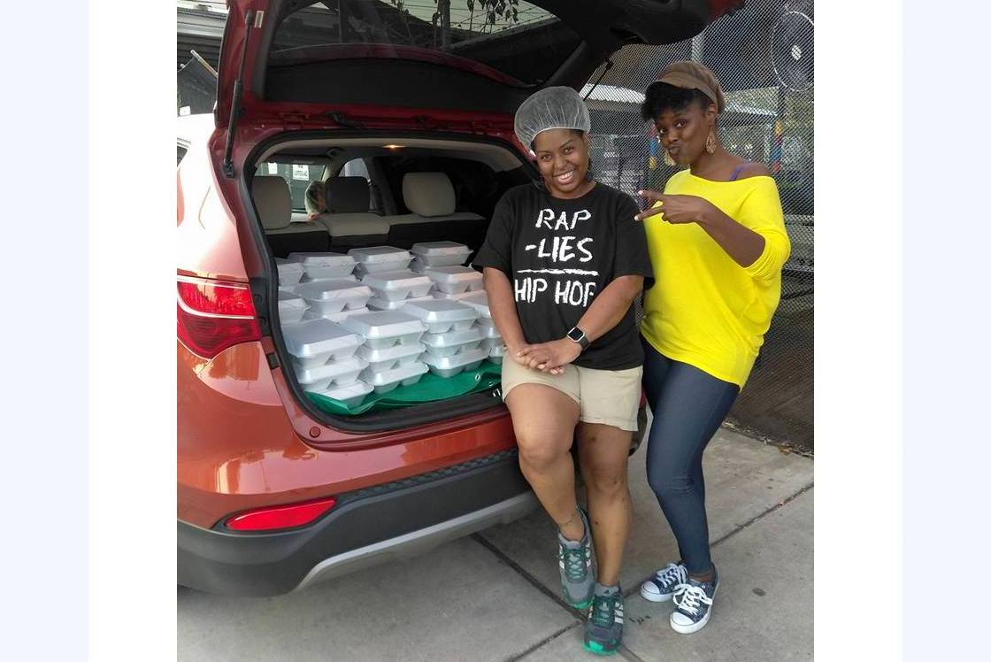 Humanist Food Pantry volunteers, 2017