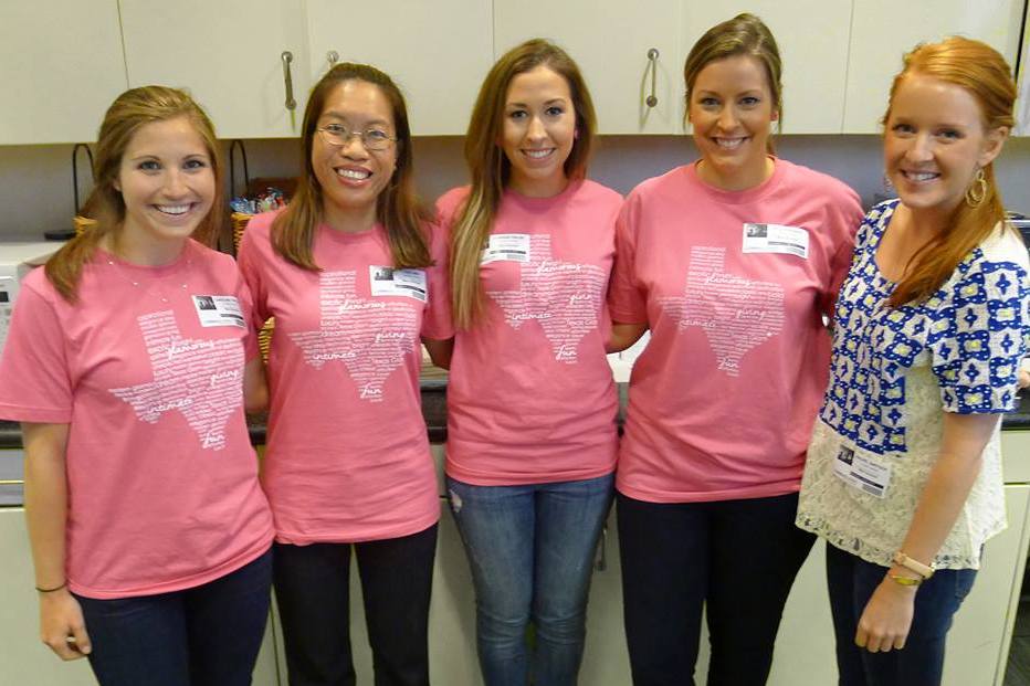 Volunteers from Elaine Turner, 2014
