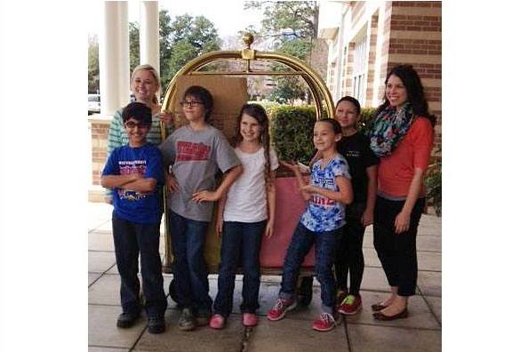 Donations from Mittelstadt Elementary School, Klein ISD, 2014